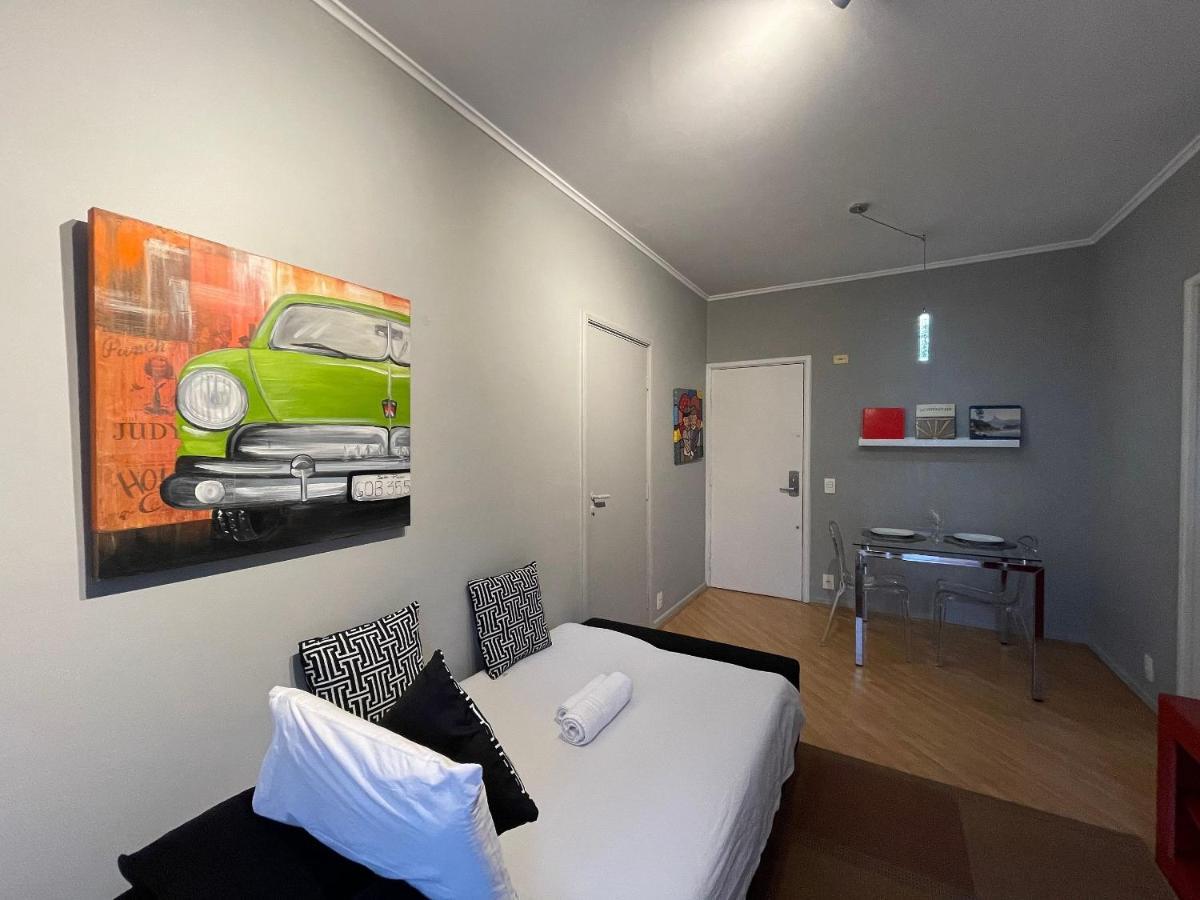 Apartamento Flat Amplo E Com Garagem Ao Lado Da Paulista